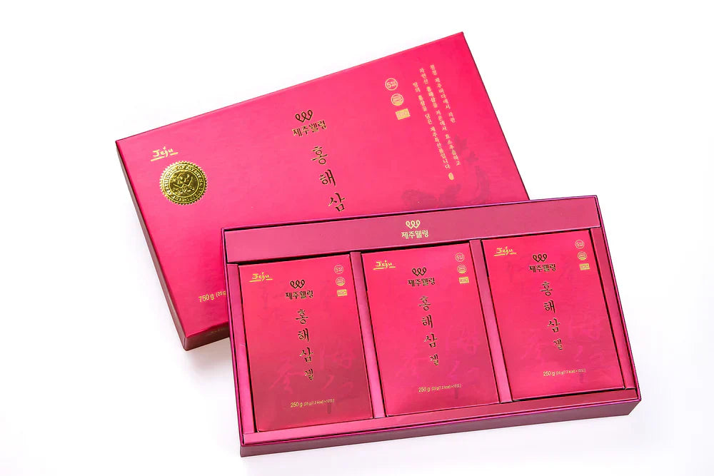 JEJUWELLING韓國濟州島紅海參修復飲