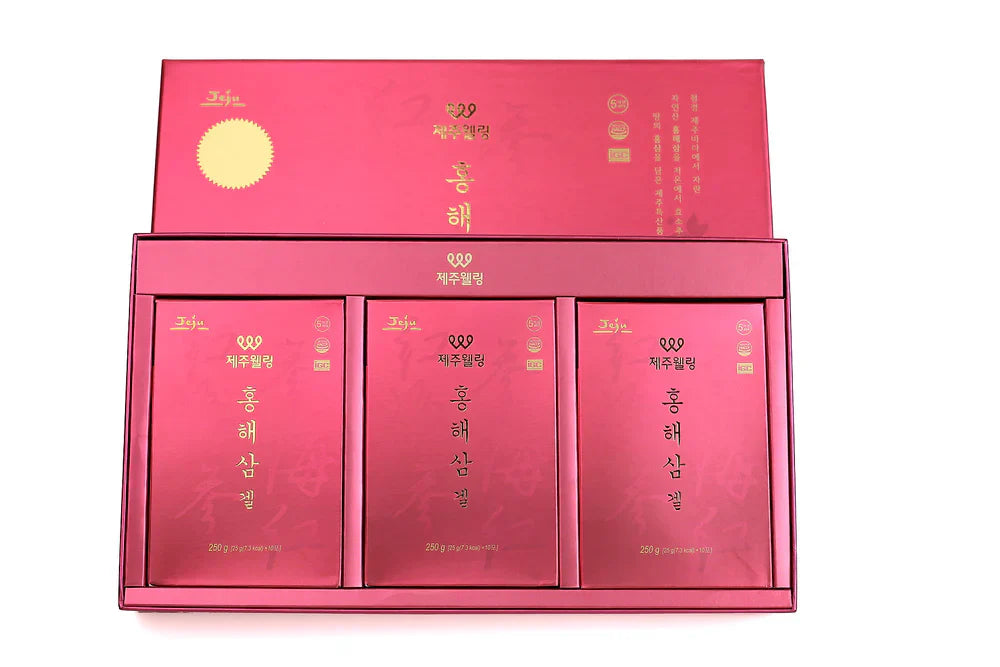 JEJUWELLING韓國濟州島紅海參修復飲